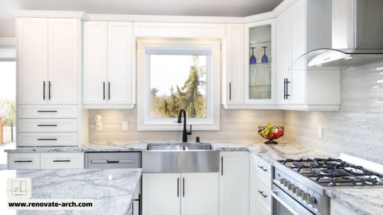 ۱۰ مدل کابینت آشپزخانه به رنگ سفید ۲۰۲۲