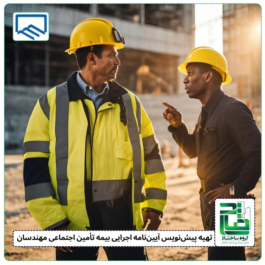 تهیه پیشنویس آییننامه اجرایی بیمه تأمین اجتماعی مهندسان تهیه پیشنویس آییننامه اجرایی بیمه تأمین اجتماعی مهندسان