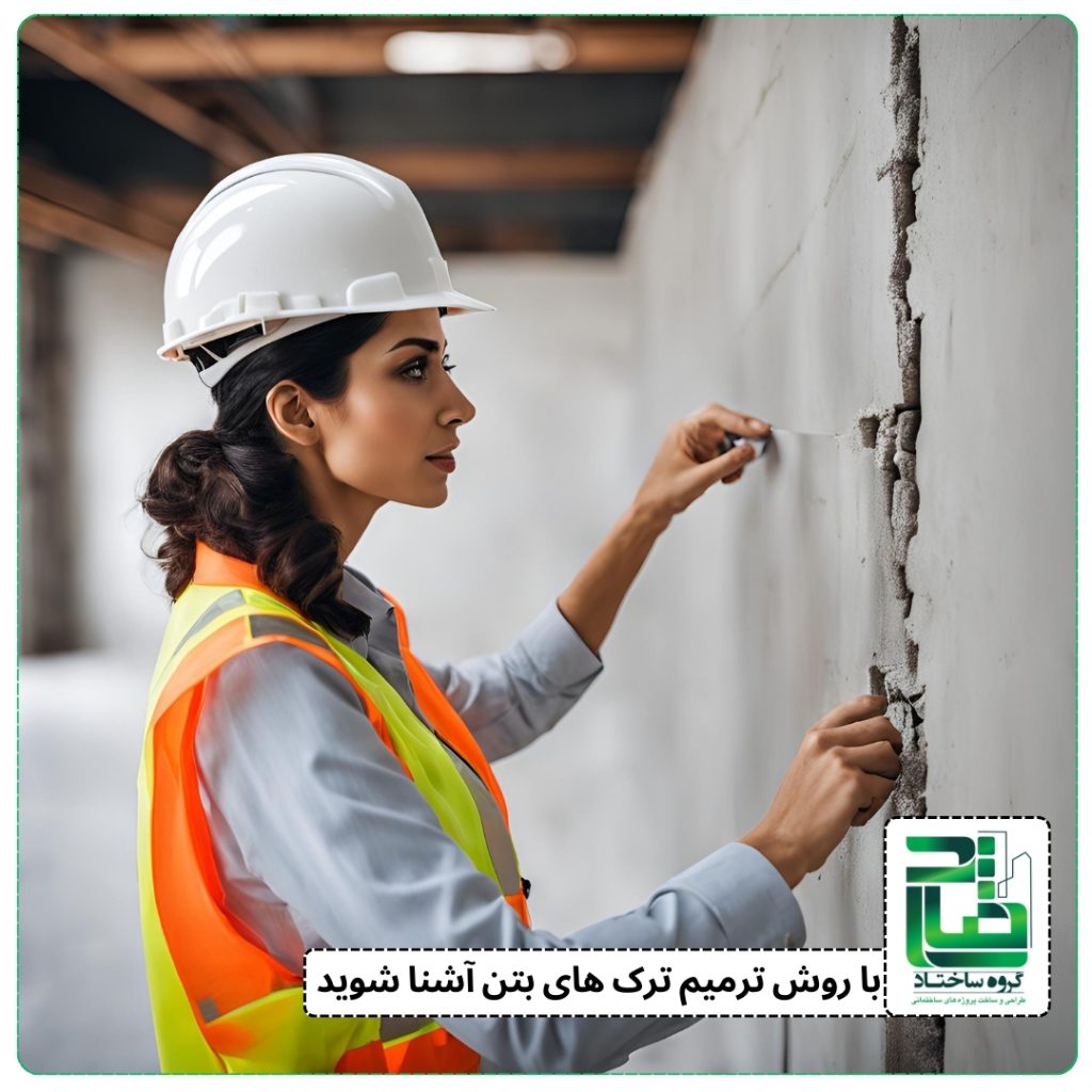 با روش ترمیم ترک های بتن آشنا شوید با روش ترمیم ترک های بتن آشنا شوید