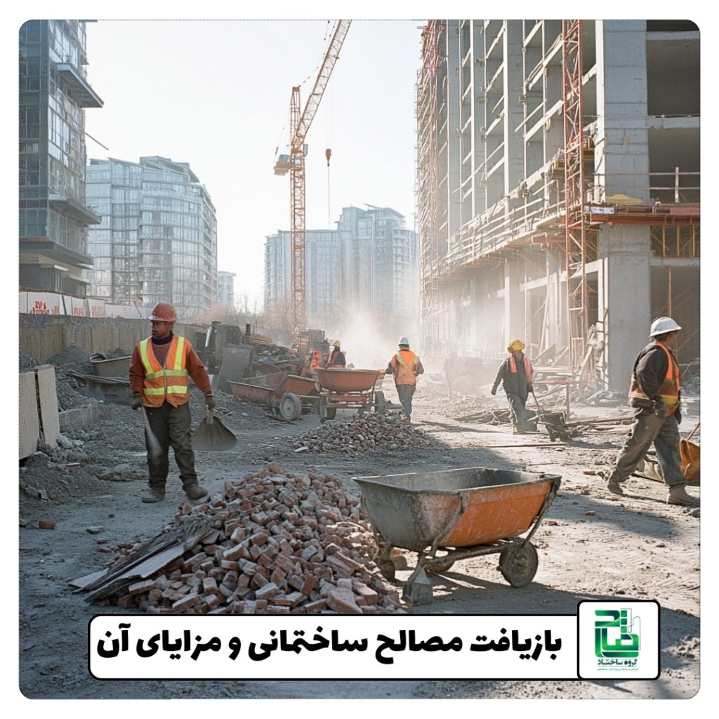 بازیافت مصالح ساختمانی و مزایای آن بازیافت مصالح ساختمانی و مزایای آن